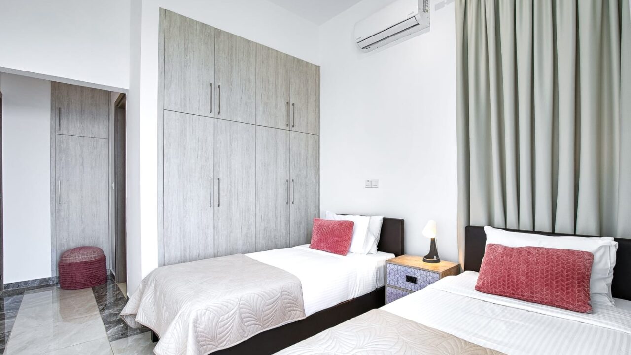 Спальня в Olymp Luxury Villa D